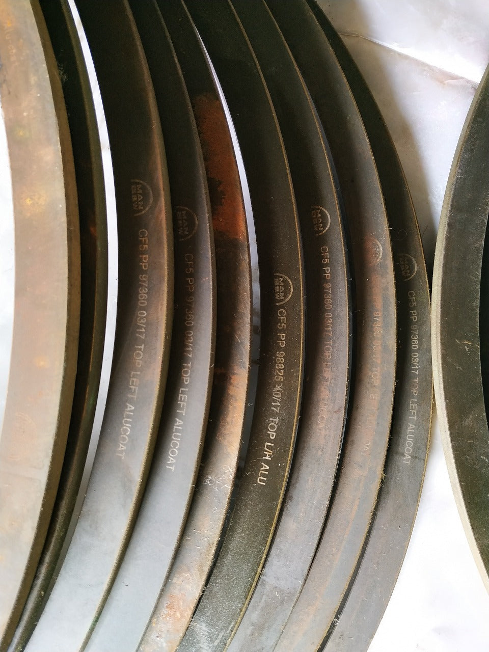 PISTON RING (14MM ALU COATED, LC)