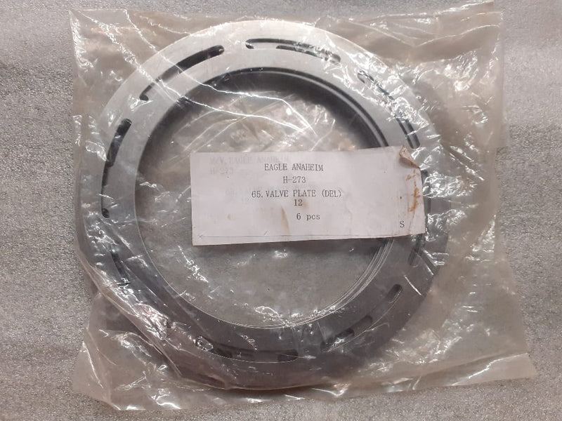 VALVE PLATE DELIVERY 12