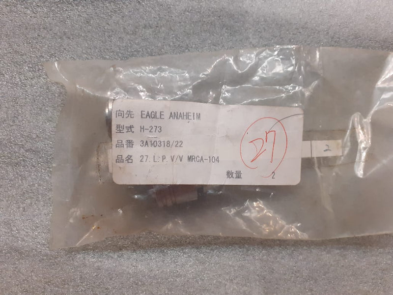 LP VALVE 3A10318/22