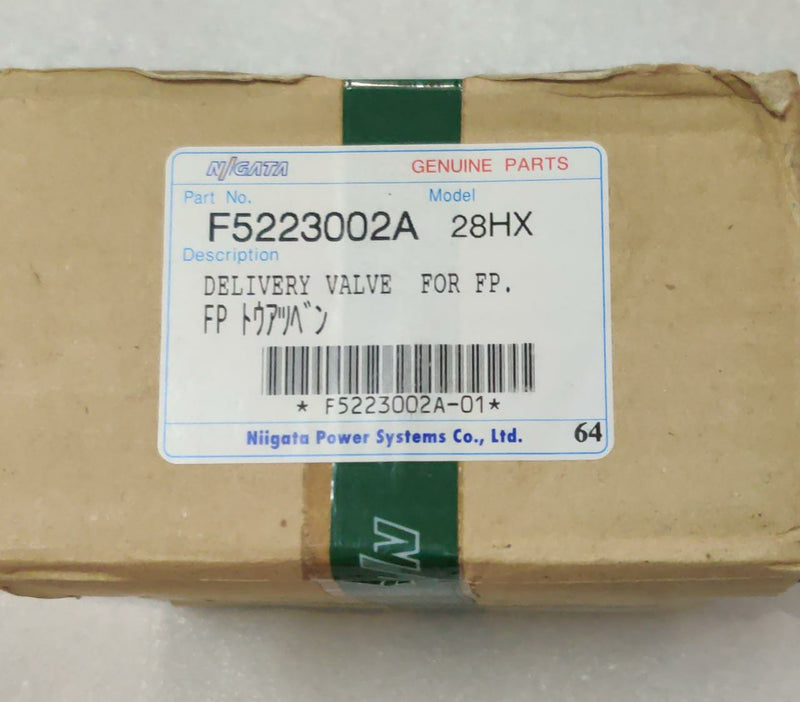 DELIVERY VALVE FOR FP F5223002A