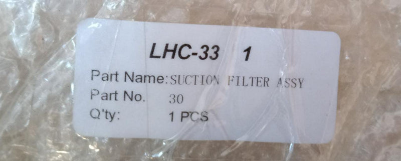 SUCTION FILTER ASSY 30